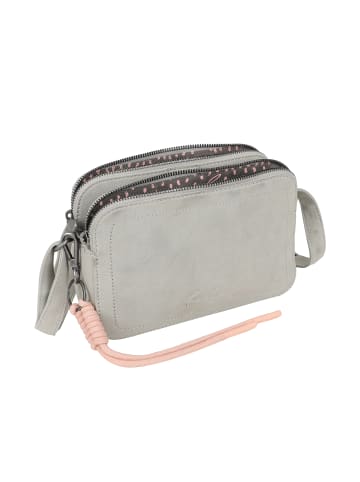 Fritzi aus Preußen Crossbody Tasche Jony Suede Jacky in Grau