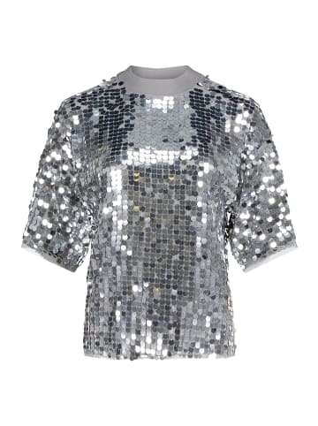 CARTOON T-Shirt in silber grau - 0001