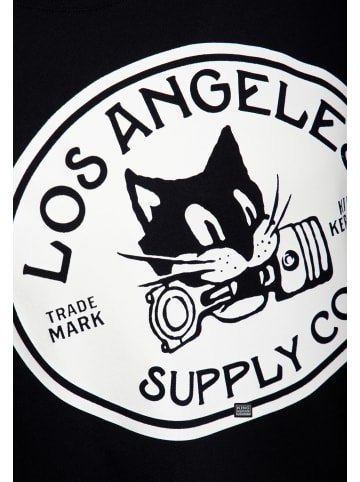 King Kerosin King Kerosin Print T-Shirt Los Angeles Supply Co. in schwarz