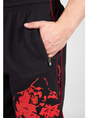 Gorilla Wear Shorts - Buffalo old school - Schwarz/Rot