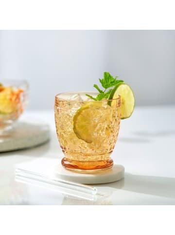 Villeroy & Boch 4er Set Becher Boston Coloured 330 ml in Saffron