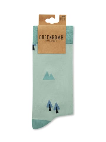GreenBomb Socks Deer Forest in Mix