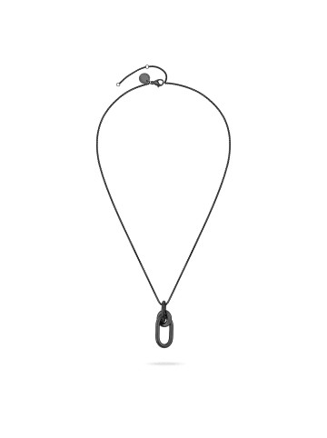 LIEBESKIND BERLIN Kette Modern Knot in schwarz