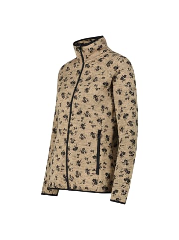cmp Fleecejacke Knit Tech in Beige