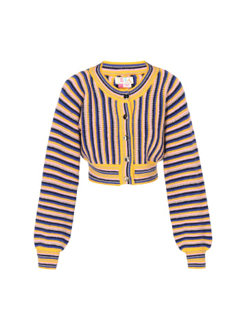 IZIA Cardigan in navy multicolor