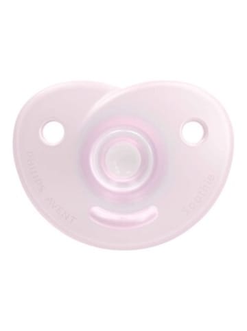 Philips Avent 2er-Pack Schnuller SCF099/22 Soothie 0-6M in Pink geeignet ab Geburt