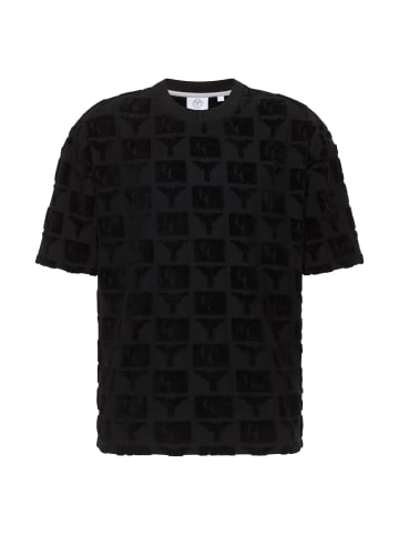 Carlo Colucci T-Shirt Ebnicher in Schwarz