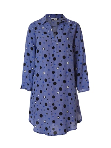 Studio Kleid Erica in Blue with black dots