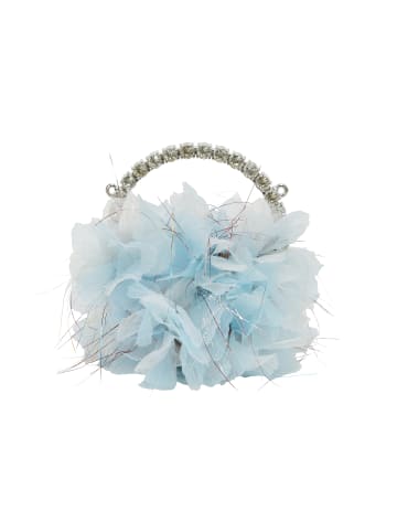 myMo at night Women Handbag in Light Blue White
