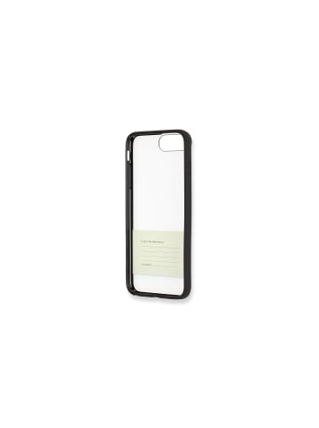 Moleskine Hartschalenetui für Iphone 6Plus/6SPlus/7Plus/8Plus, Gummiband in Schwarz