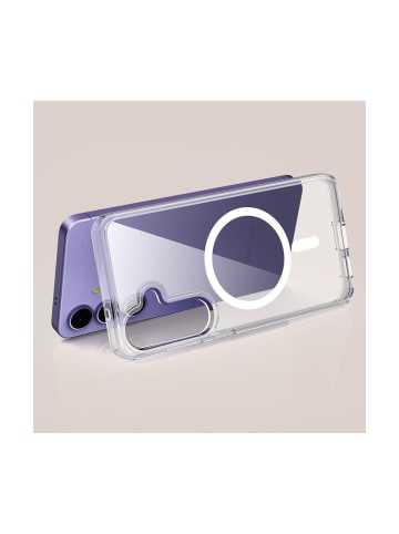 TechProtect TechProtect FlexAir Hybrid magnetisch Hülle Samsung Galaxy S25 in Transparent