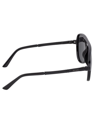 Simplify Polarisierte Sonnenbrille "Spencer" in Glanzschwarz/Schwarz