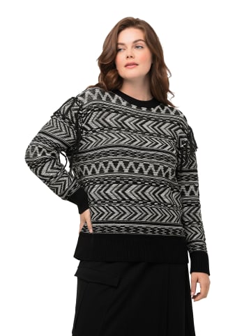 Ulla Popken Pullover in schwarz