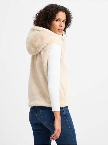 Marie Lund Weste in beige - 0001