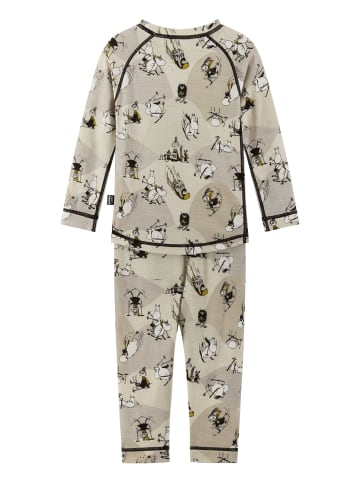 Reima Thermo Set " Funktionsunterwäsche Moomin Trivsam " in Sandy Beige