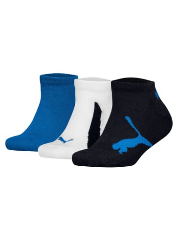 Puma Socken 3er Pack in Schwarz/Weiß/Blau