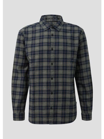 QS Hemd in 62N0_dunkelblau