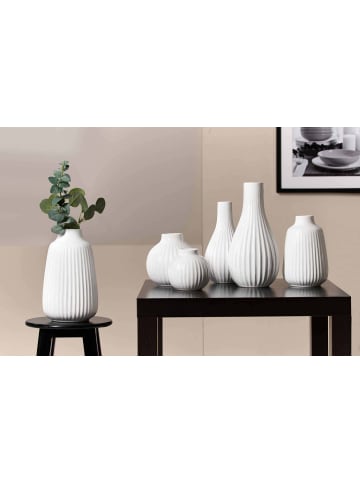 Ritzenhoff & Breker 2er Set Vasen-Set Sanremo 20 cm & 24 cm in weiß