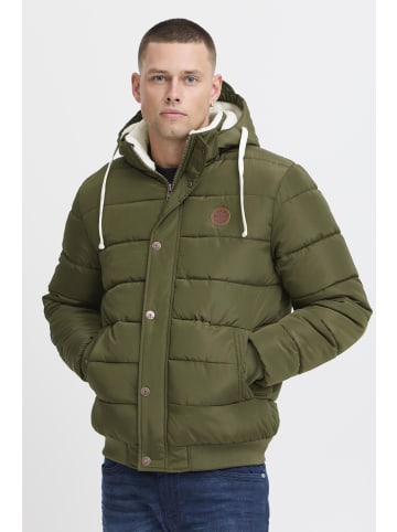 BLEND Steppjacke BHFrederico 20705459 ME warme Jacke mit abnehmbarer Kapuze in Grün