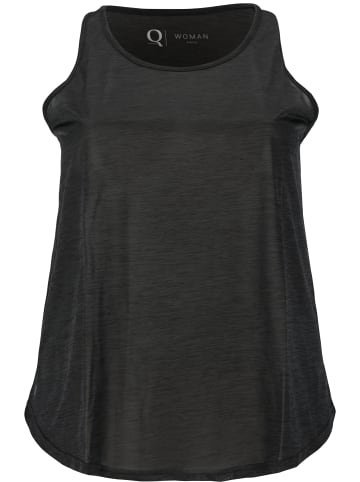 Endurance Q Tanktop AMY MELANGE in 1001BM Black Melange