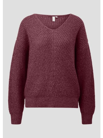 QS Strickpullover in 39W0_bordeaux