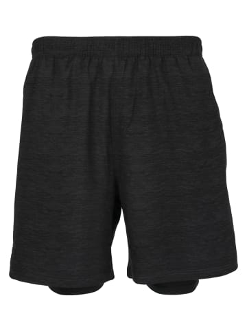 Endurance Funktionsshorts VANCLAUSE in 1001BM Black Melange