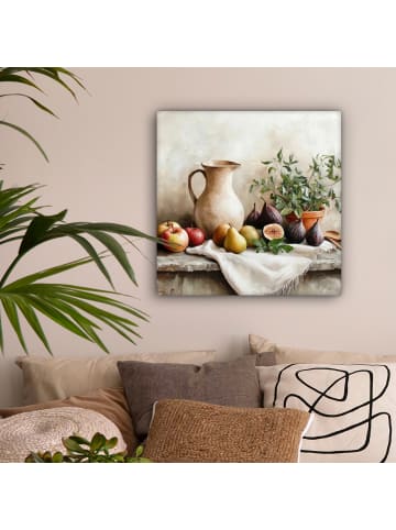 OnlyWow Leinwand Bilder Naturfarben