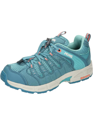 MEINDL Wanderschuhe / Wanderstiefel in smaragd/orange