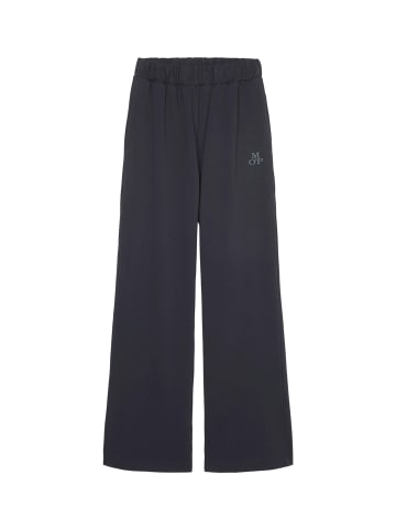 Marc O'Polo Pyjamahose Heavy Jersey in dark navy
