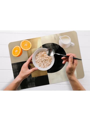 MuchoWow Platzset - Tischset (6-teilig)  Gold