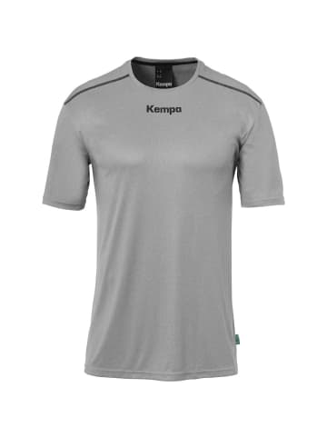 Kempa Shirt POLY in dark grau melange