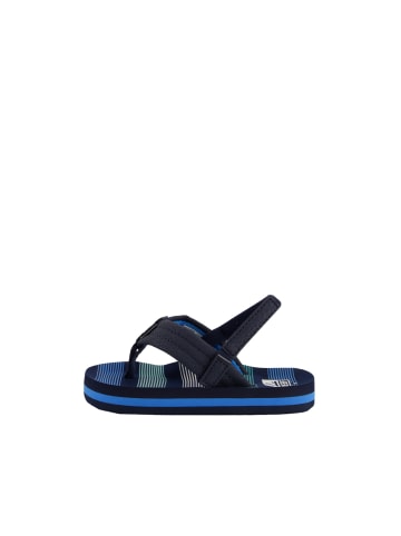 Reef Kindersandalen Little Ahi in Deep Sea Stripes