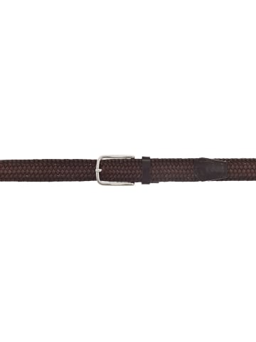 Vanzetti Gürtel Leder dunkelbraun
