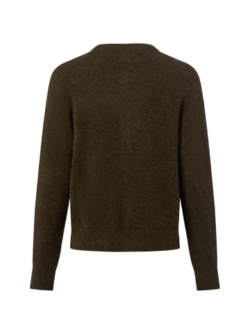 SAMSOE & SAMSOE Strickjacke Nor Short in oliv - 0008