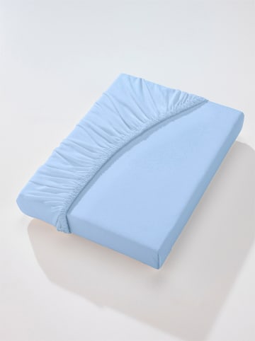 WITT WEIDEN Spannbetttuch in hellblau