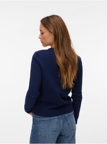 Vero Moda Strickpullover in Navy Blazer