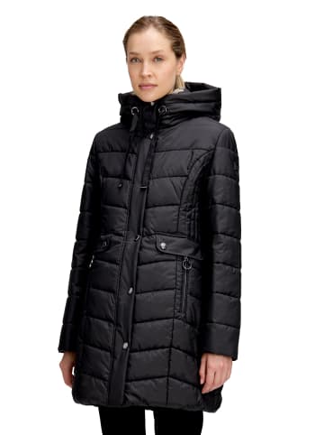 Betty Barclay Outdoorjacke mit Kapuze in Schwarz