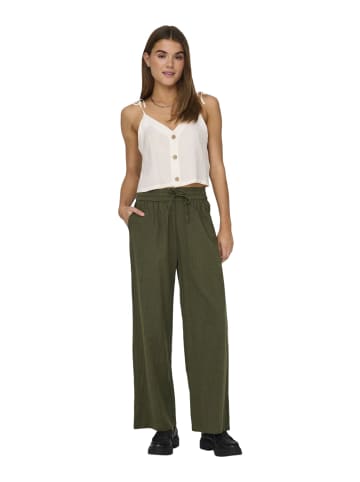 ONLY Stoffhose / Chino ONLTIZANA comfort/relaxed in Schwarz