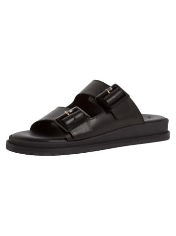 Tamaris Pantolette in BLACK LEATHER