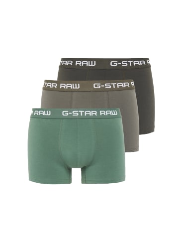 G-Star Raw Boxershort 3er Pack in Grün/Grau