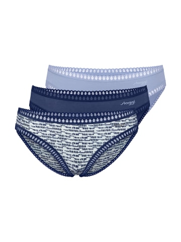Sloggi Mini Slip GO Crush in Dunkelblau / blau