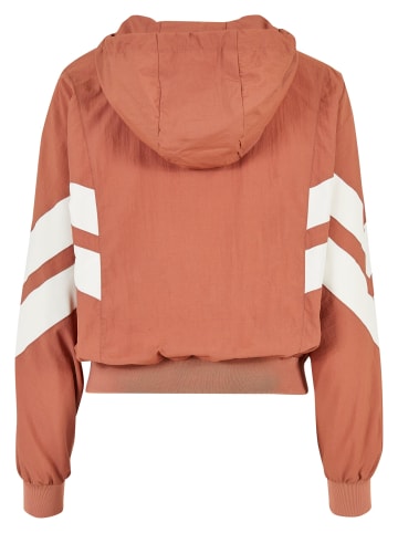 Urban Classics Leichte Jacken in terracotta/whitesand