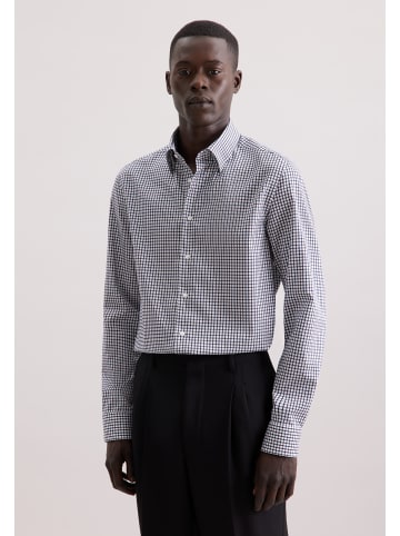 Seidensticker Business Hemd Shaped in Dunkelblau