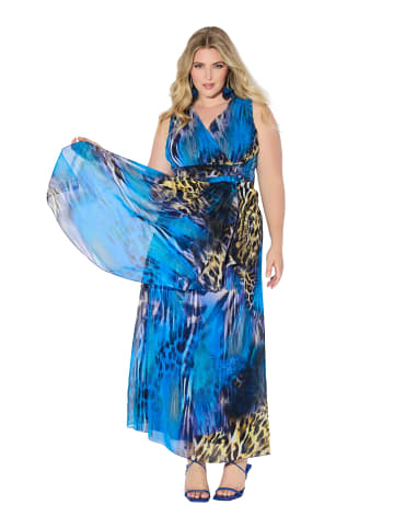 Ulla Popken Abendkleid in royalblau