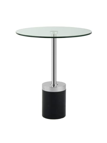 Kayoom Beistelltisch Lana 125 in silber - schwarz