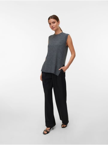 Vero Moda Weste in Medium Grey Melange