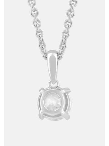 Ethische Diamanten Halskette aus 375 Weißgold mit Lab Grown Diamant
