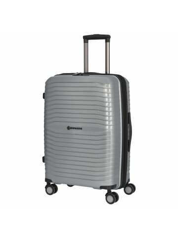 Stratic Bright+ - 4-Rollen-Trolley 66 cm M erw. in silver