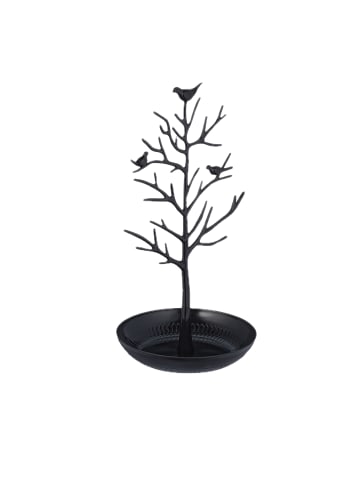 relaxdays Schmuckständer "Baum" in Schwarz