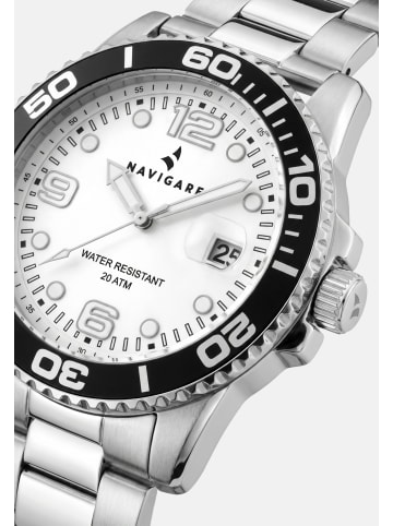 Navigare Uhr in SILVER AND SILVER